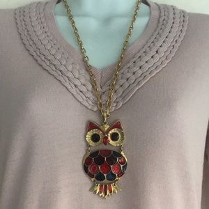 Vintage Owl necklace